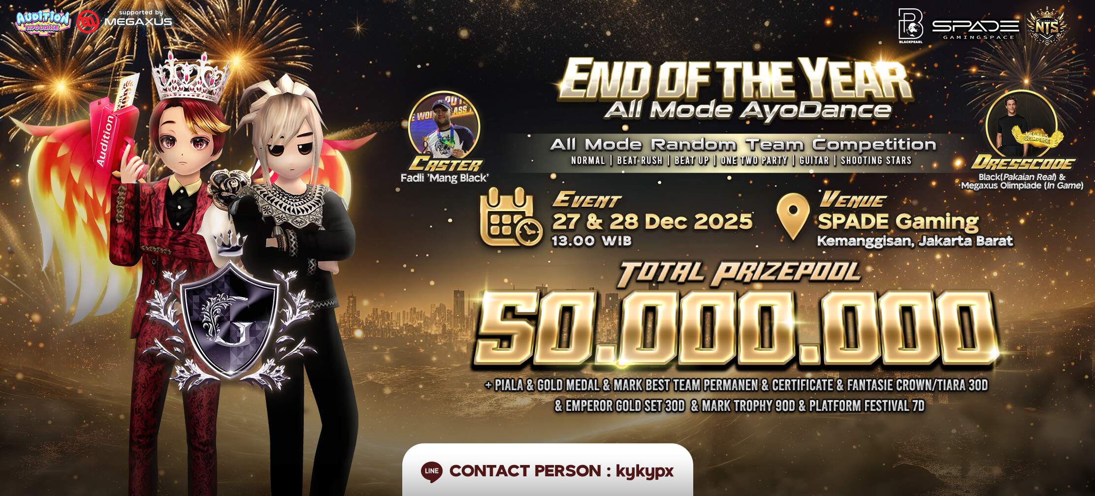 Banner Event End of The Year AyoDance